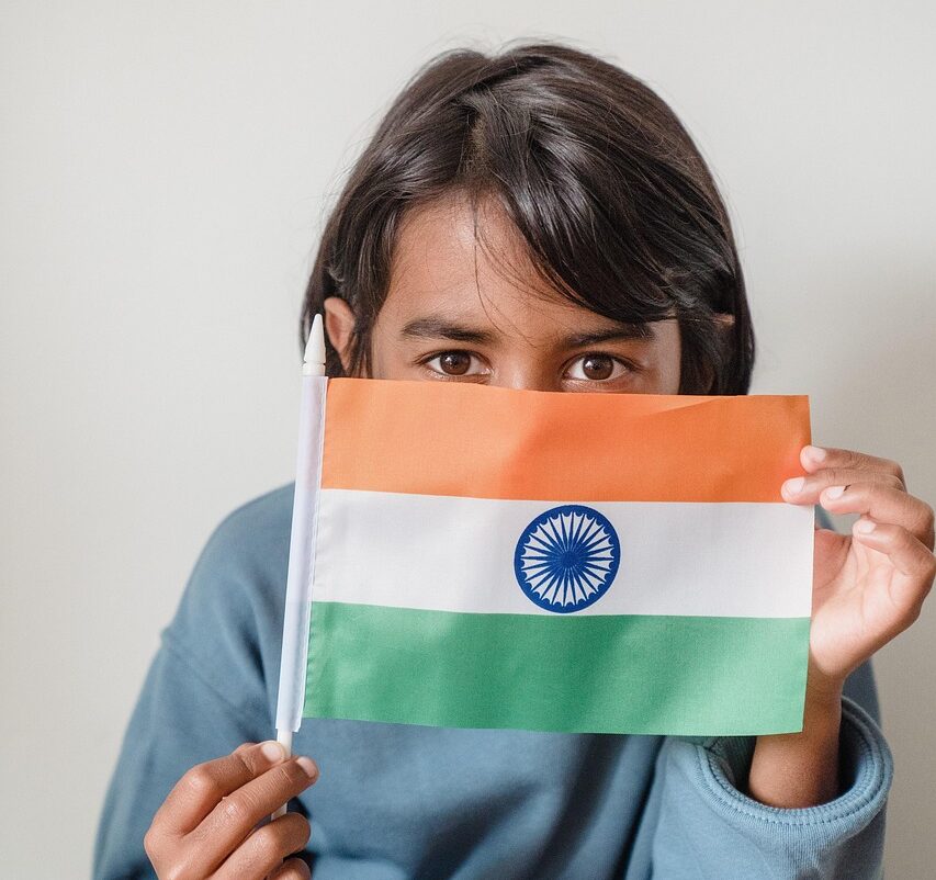 indian flag, little girl, indian kid, child, kid, flag of india, india, indian flag, indian flag, indian flag, indian flag, indian flag